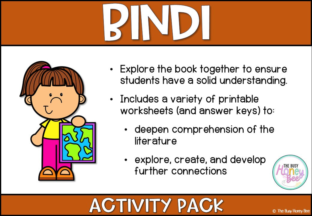 Bindi Activity Pack