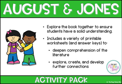 August and Jones Unit 5 Activity Pack