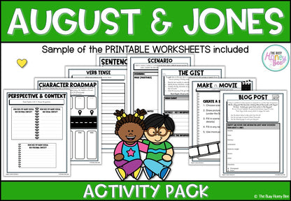 August and Jones Unit 6 Activity Pack