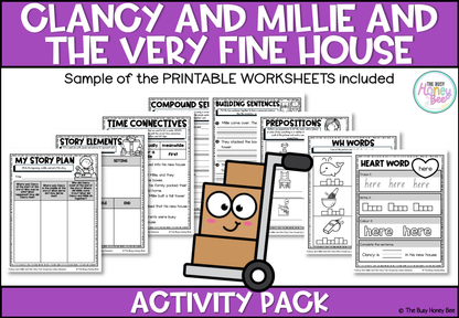 Clancy and Millie and the Very Fine House by Libby Gleeson Activity Pack