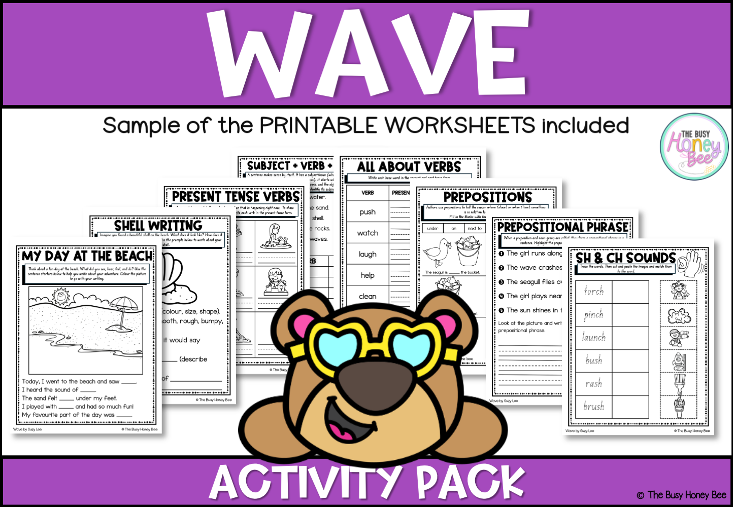 Wave by Suzy Lee Activity Pack