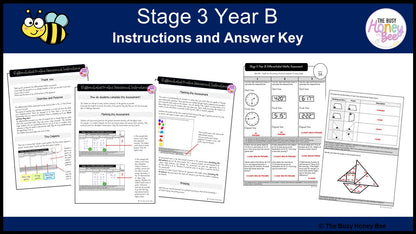 Stage 3 Year B Differentiated Maths Assessment Unit 39