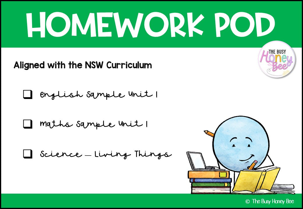 Stage 3 Year A Homework/Learning Pod 1