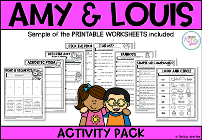 Amy & Louis Activity Pack