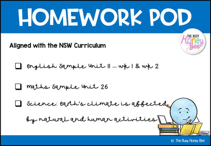 Stage 3 Year B Homework/Learning Pod 26