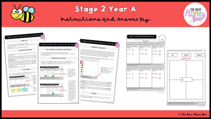 Stage 2 Year A Differentiated Maths Assessment Unit 20