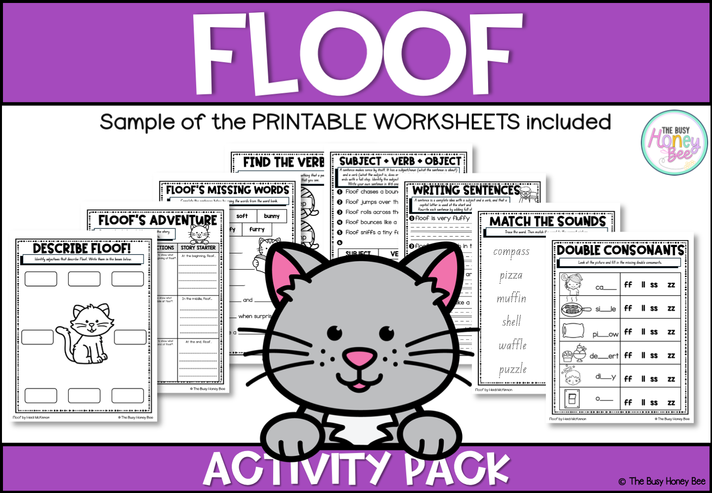 Floof by Heidi McKinnon Activity Pack