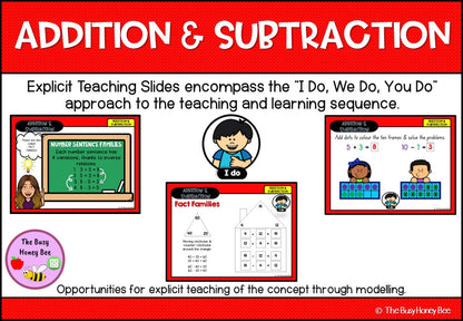 Year 3 Addition & Subtraction Explicit Teaching Bundle