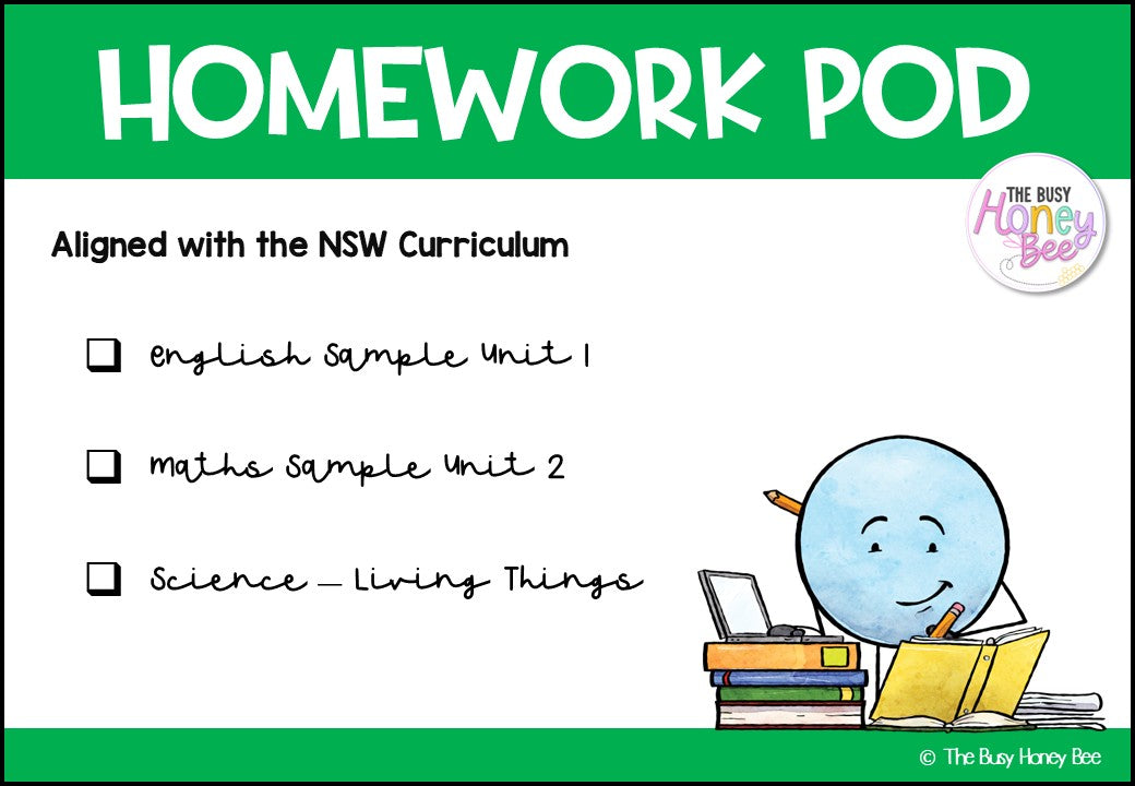 Stage 3 Year A Homework/Learning Pod 2