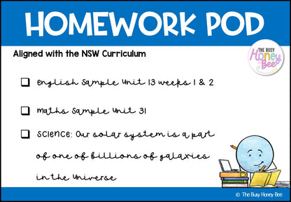 Stage 3 Year B Homework/Learning Pod 31