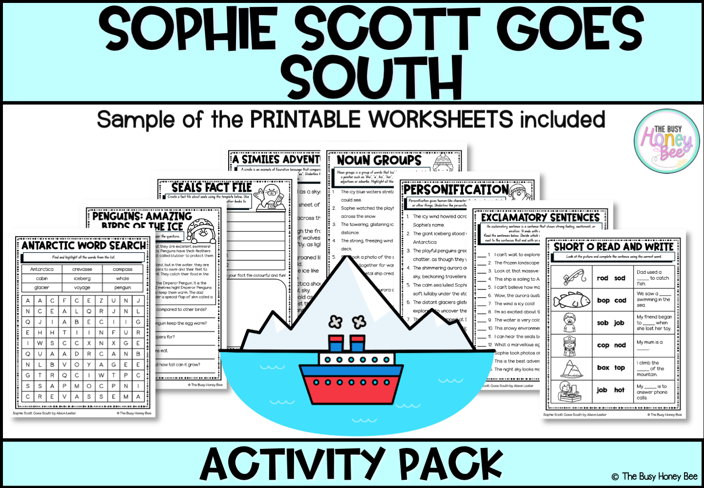 Sophie Scott Goes South Activity Pack