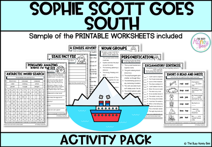 Sophie Scott Goes South Activity Pack