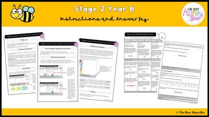 Stage 2 Year B Differentiated Maths Assessment Unit 38