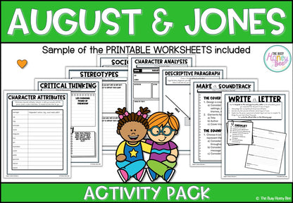 August and Jones Unit 5 Activity Pack