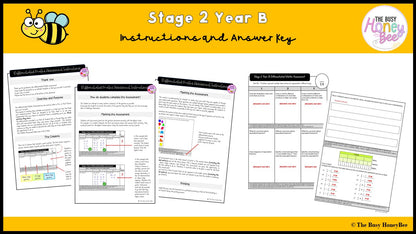 Stage 2 Year B Differentiated Maths Assessment Unit 36