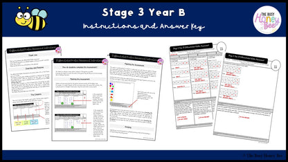 Stage 3 Year B Differentiated Maths Assessment Unit 33