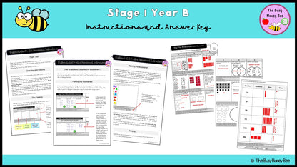 Stage 1 Year B Differentiated Maths Assessment Unit 21