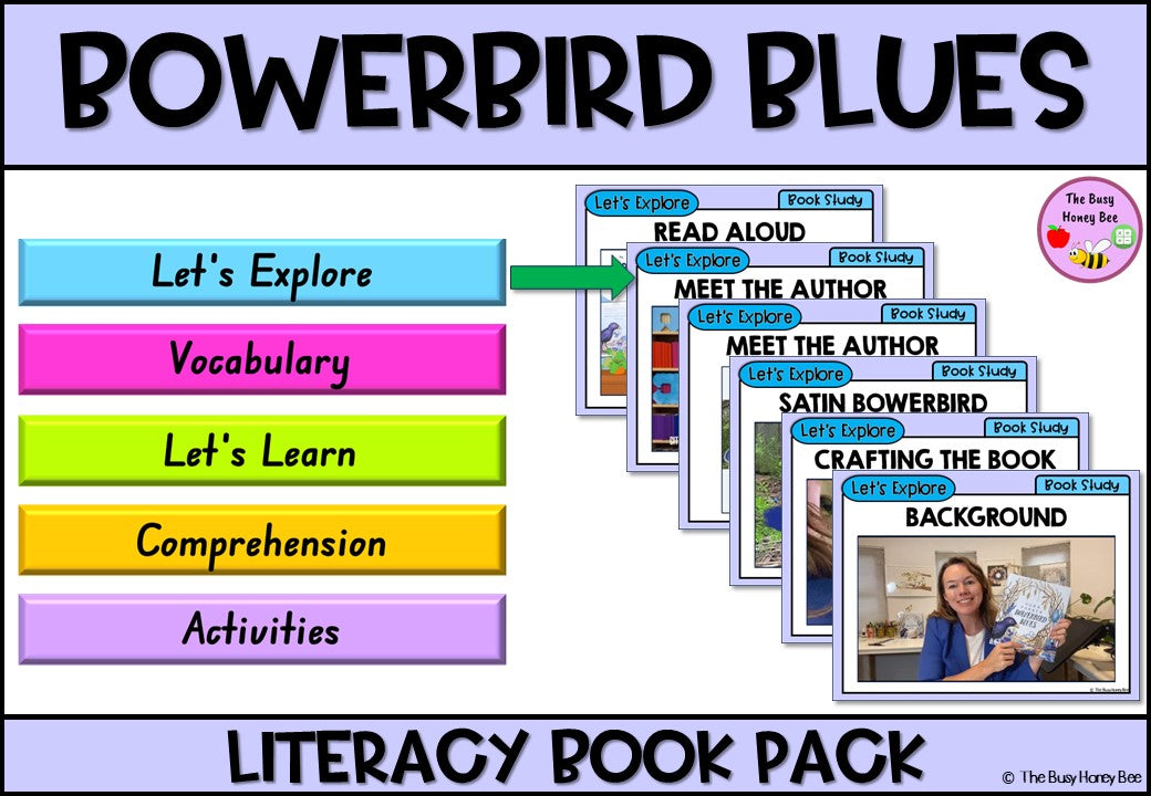 Bowerbird Blues - CBCA 2024 - Literacy Book Pack