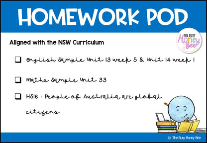 Stage 3 Year B Homework/Learning Pod 33