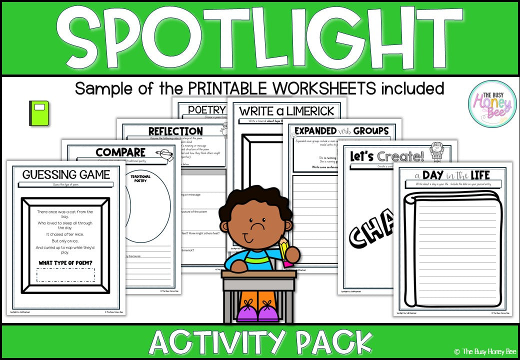 Spotlight Activity Pack