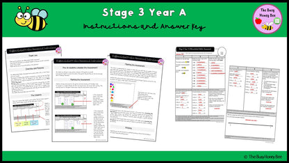 Stage 3 Year A Differentiated Maths Assessment Unit 14