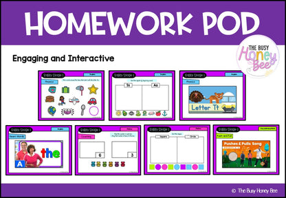 Early Stage 1 Homework/Learning Pods Term 1 Mega Bundle