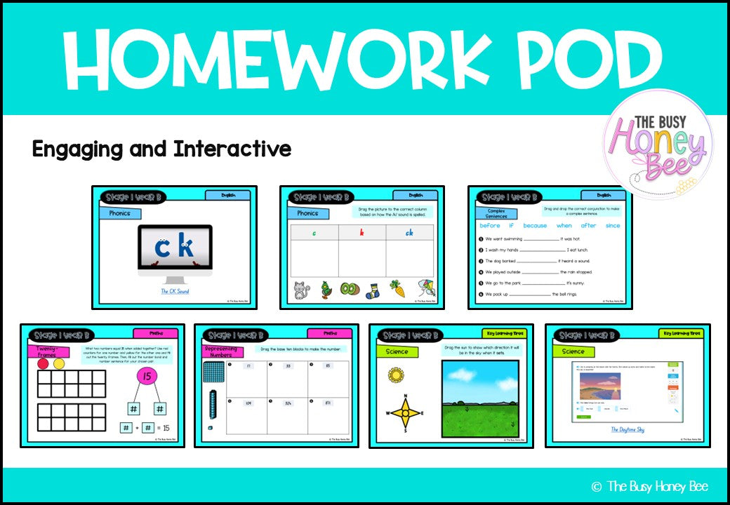 Stage 1 Year B Homework/Learning Pod 31
