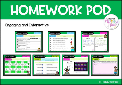 Stage 3 Year A Homework/Learning Pod 2