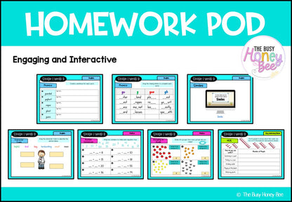 Stage 1 Year B Homework/Learning Pods Ultimate Mega Bundle