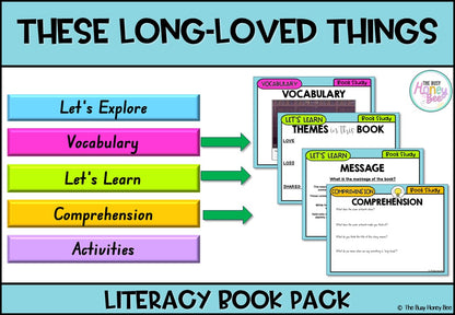 These Long-Loved Things by Ronojoy Ghosh, text by Josh Pyke - CBCA 2025 - Literacy Book Pack