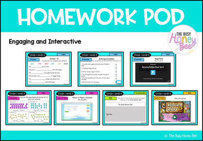 Stage 1 Year B Homework/Learning Pods Ultimate Mega Bundle