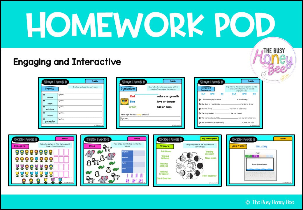 Stage 1 Year B Homework/Learning Pod 32