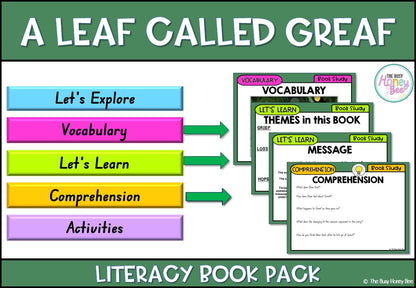 A Leaf Called Greaf - CBCA 2025 - Literacy Book Pack