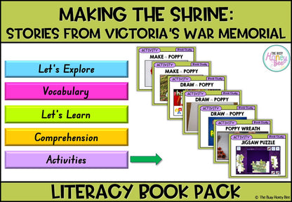 Making the Shrine: Stories From Victoria’s War Memorial by Laura J Carroll - CBCA 2025 - Literacy Book Pack