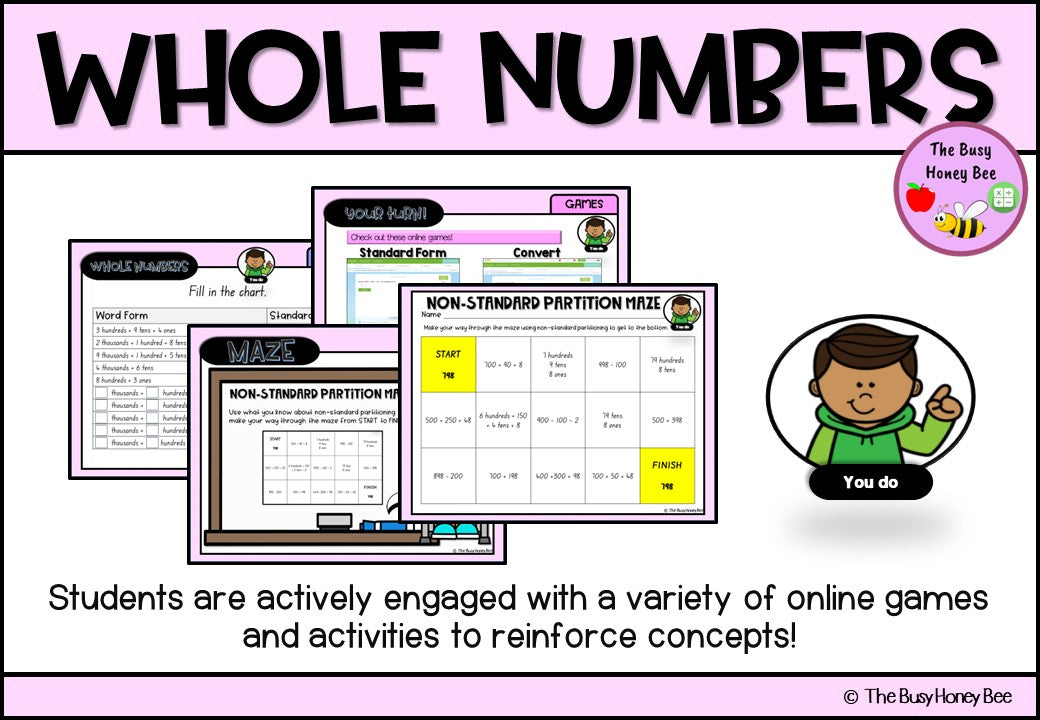 Year 3 Whole Number Partitioning Explicit Teaching Bundle