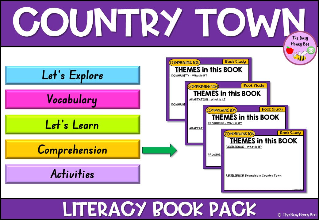 Country Town - CBCA 2024 - Literacy Book Pack