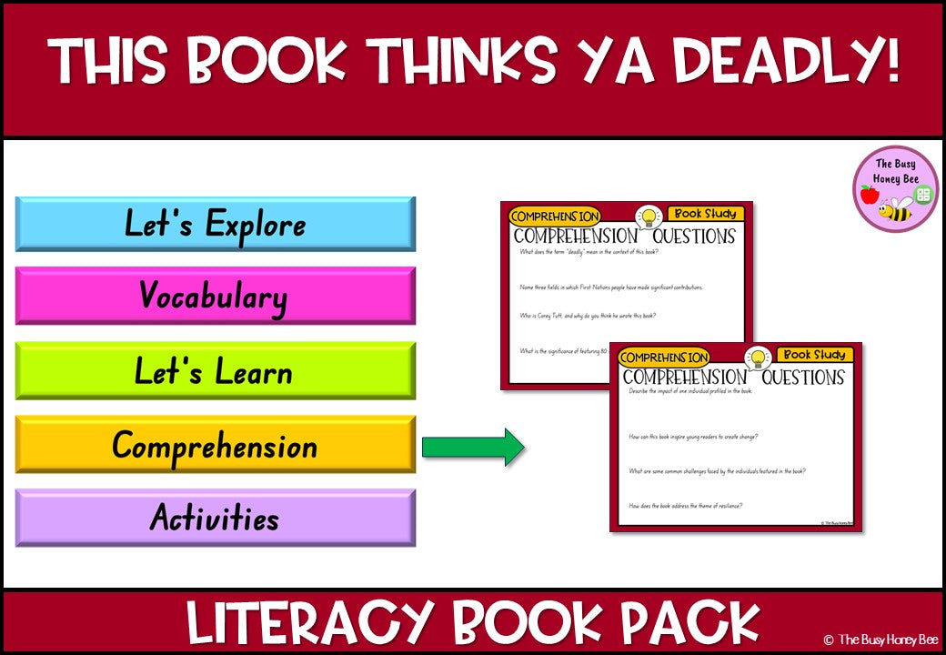 This Book Thinks Ya Deadly - CBCA 2024 - Literacy Book Pack