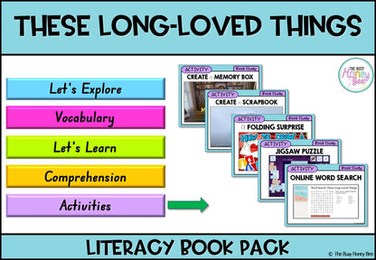 These Long-Loved Things by Ronojoy Ghosh, text by Josh Pyke - CBCA 2025 - Literacy Book Pack