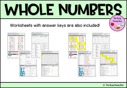 Year 3 Whole Number Explicit Teaching Bundle