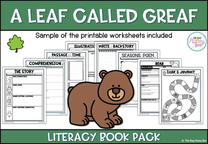 A Leaf Called Greaf - CBCA 2025 - Literacy Book Pack