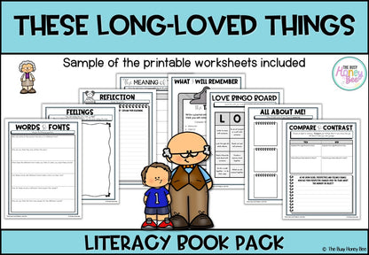 These Long-Loved Things by Ronojoy Ghosh, text by Josh Pyke - CBCA 2025 - Literacy Book Pack