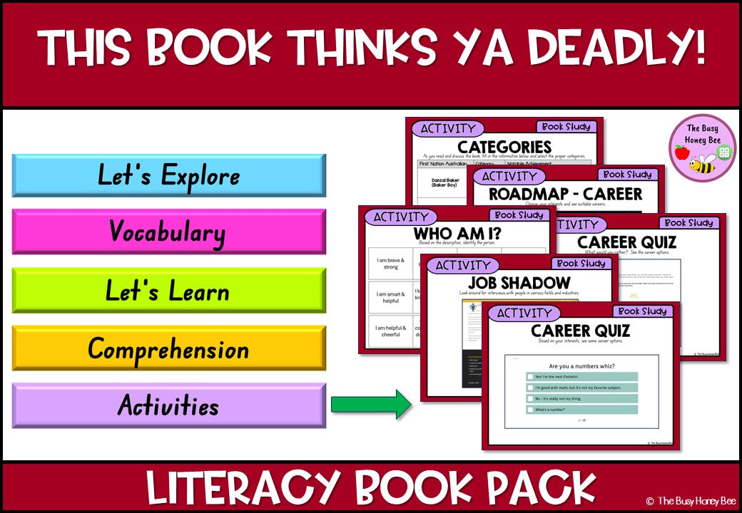 This Book Thinks Ya Deadly - CBCA 2024 - Literacy Book Pack