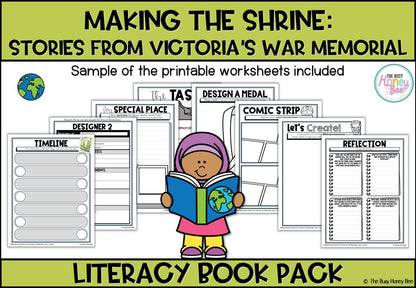 Making the Shrine: Stories From Victoria’s War Memorial by Laura J Carroll - CBCA 2025 - Literacy Book Pack