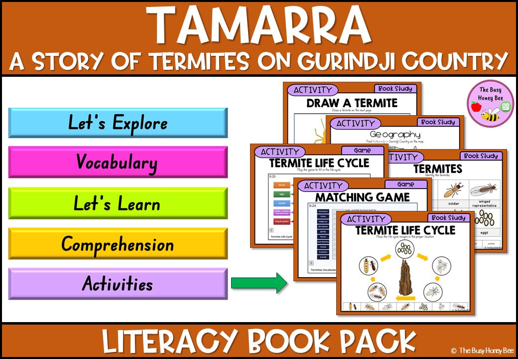 Tamarra - CBCA 2024 - Literacy Book Pack