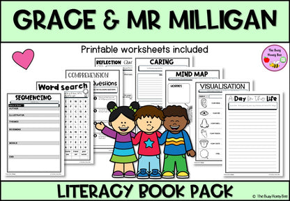 Grace and Mr Milligan - CBCA 2024 - Literacy Book Pack