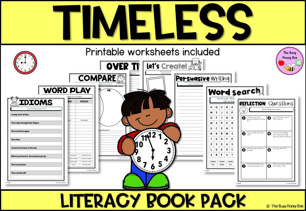 Timeless - CBCA 2024 - Literacy Book Pack