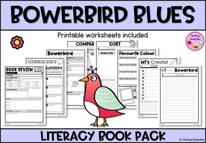 Bowerbird Blues - CBCA 2024 - Literacy Book Pack