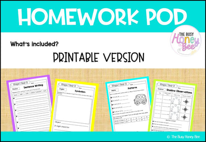 Stage 1 Year B Homework/Learning Pod 32