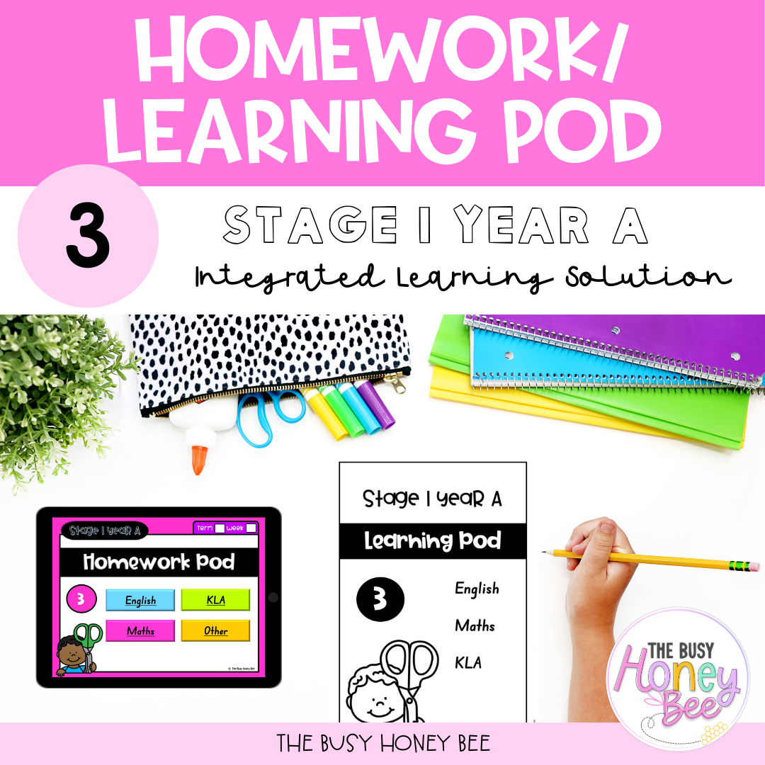 Stage 1 Year A Homework/Learning Pod 3