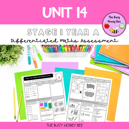 Stage 1 Year A Differentiated Maths Assessment Unit 14